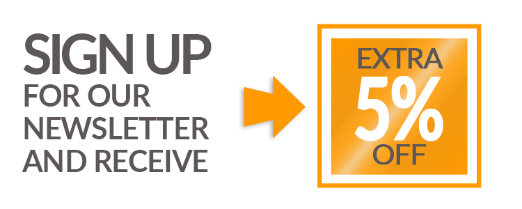 newsletter 5% off